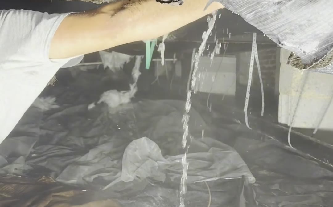 Burst Pipe in a Crawlspace